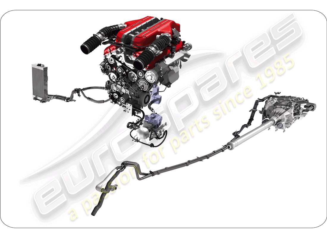 a part diagram from the ferrari ff parts catalogue