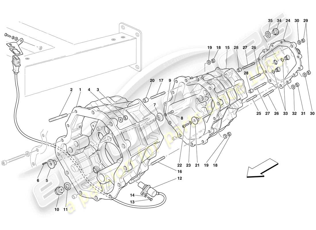 part diagram containing part number 131757