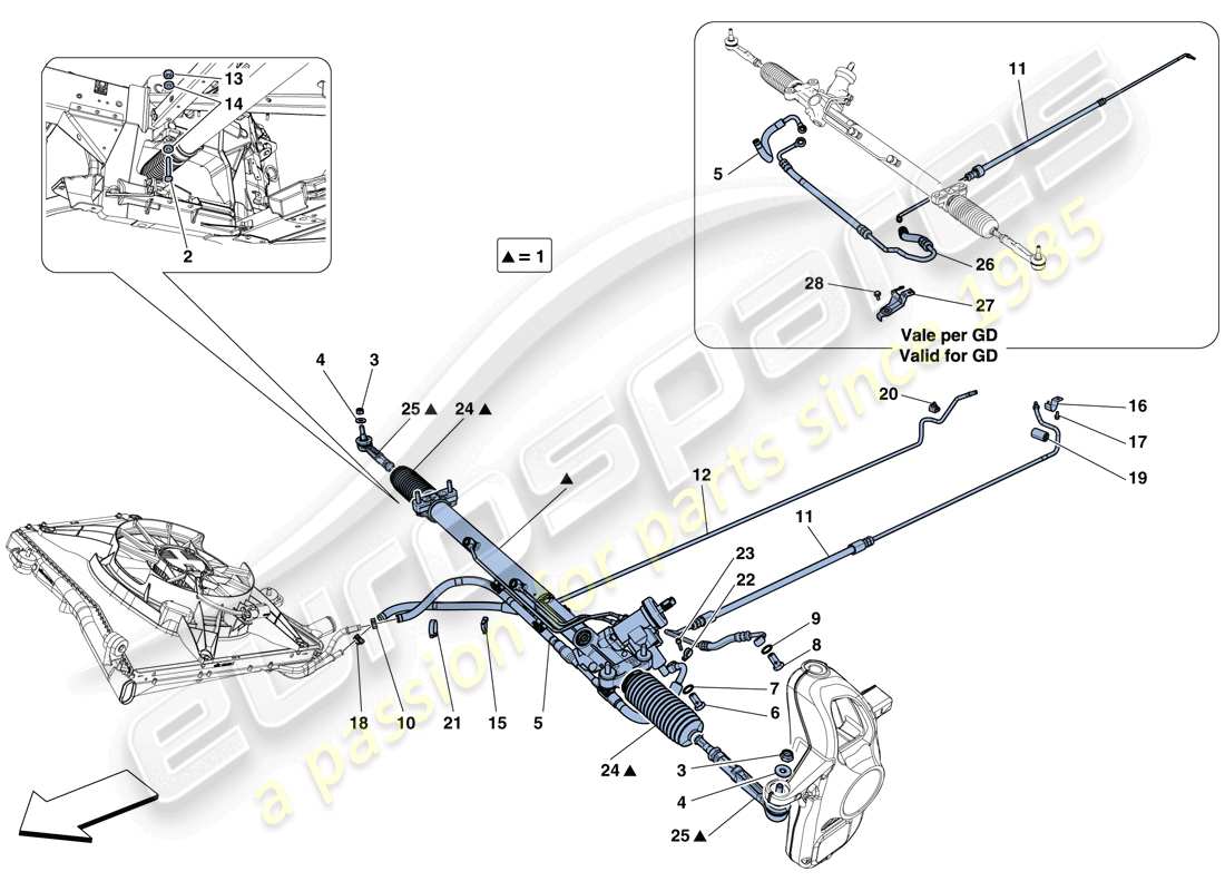 part diagram containing part number 322054