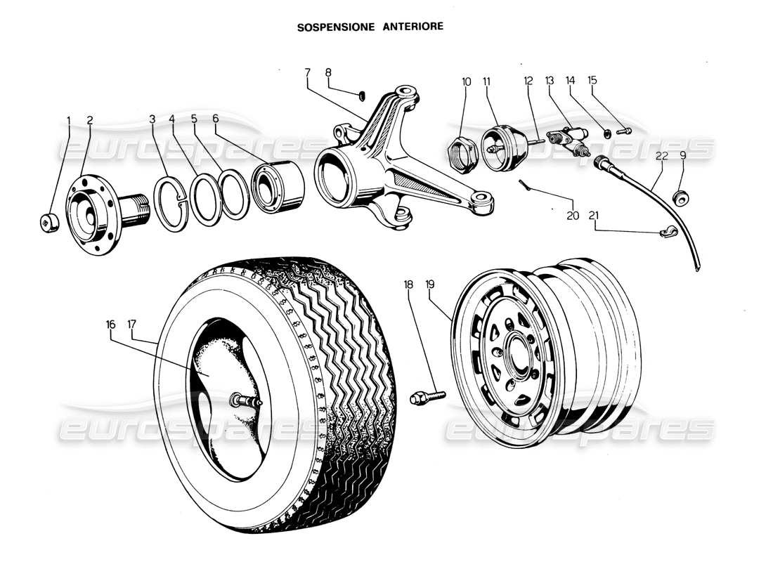 part diagram containing part number 005106981