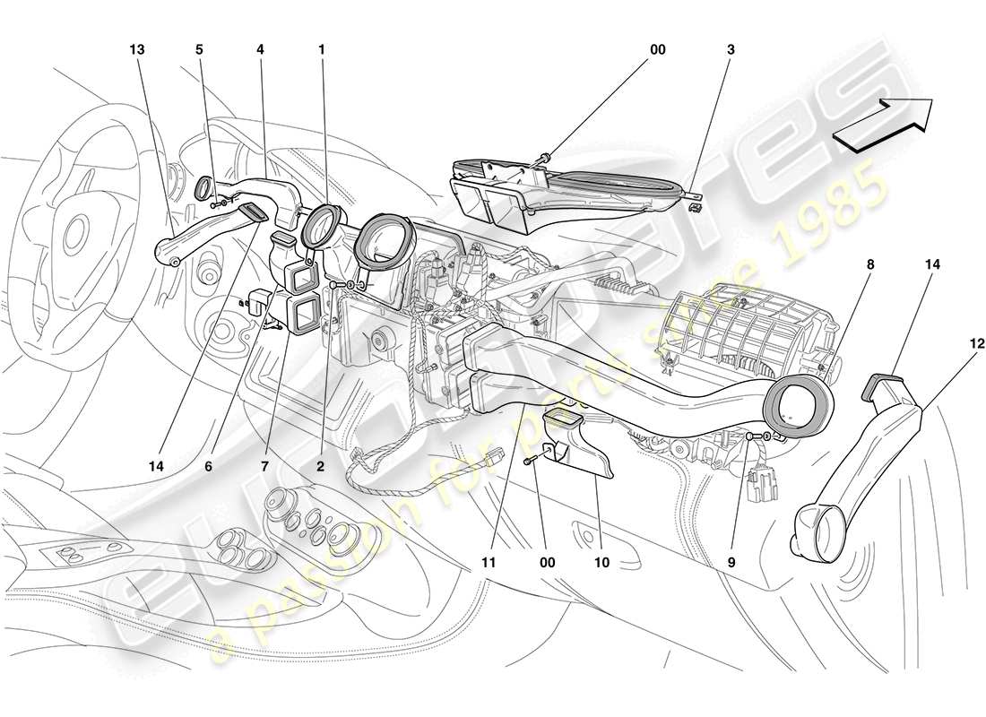 part diagram containing part number 80811900