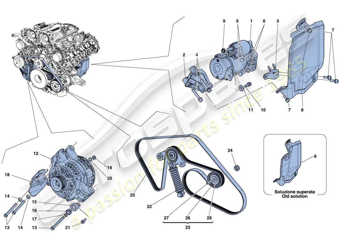 part diagram containing part number 284592