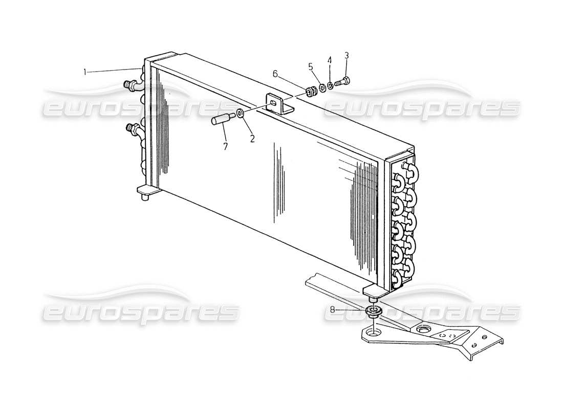 a part diagram from the Maserati 418 / 4.24v / 430 parts catalogue