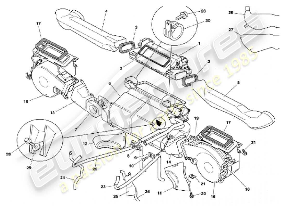 part diagram containing part number 697532