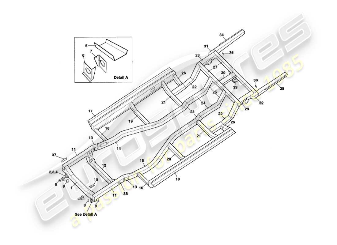 part diagram containing part number 21-72593