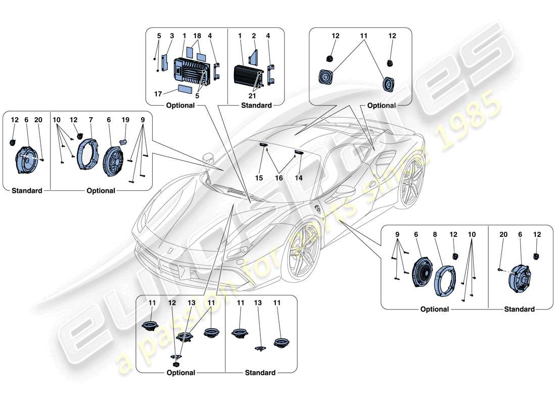 part diagram containing part number 87381000