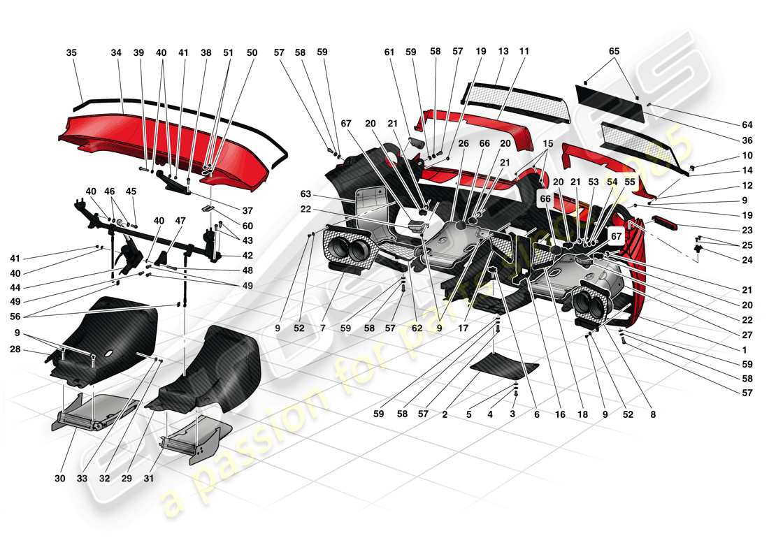 part diagram containing part number 86026900