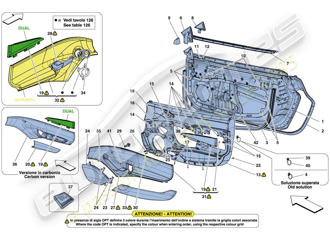 part diagram containing part number 87364100