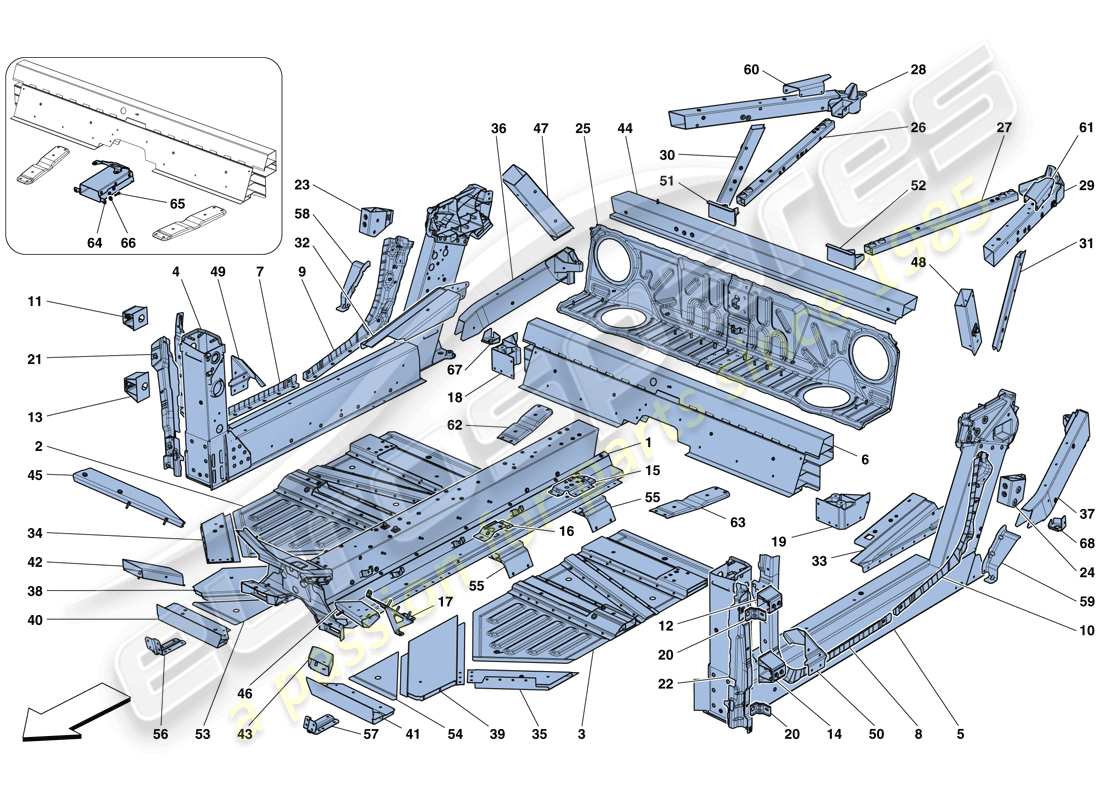 part diagram containing part number 318911
