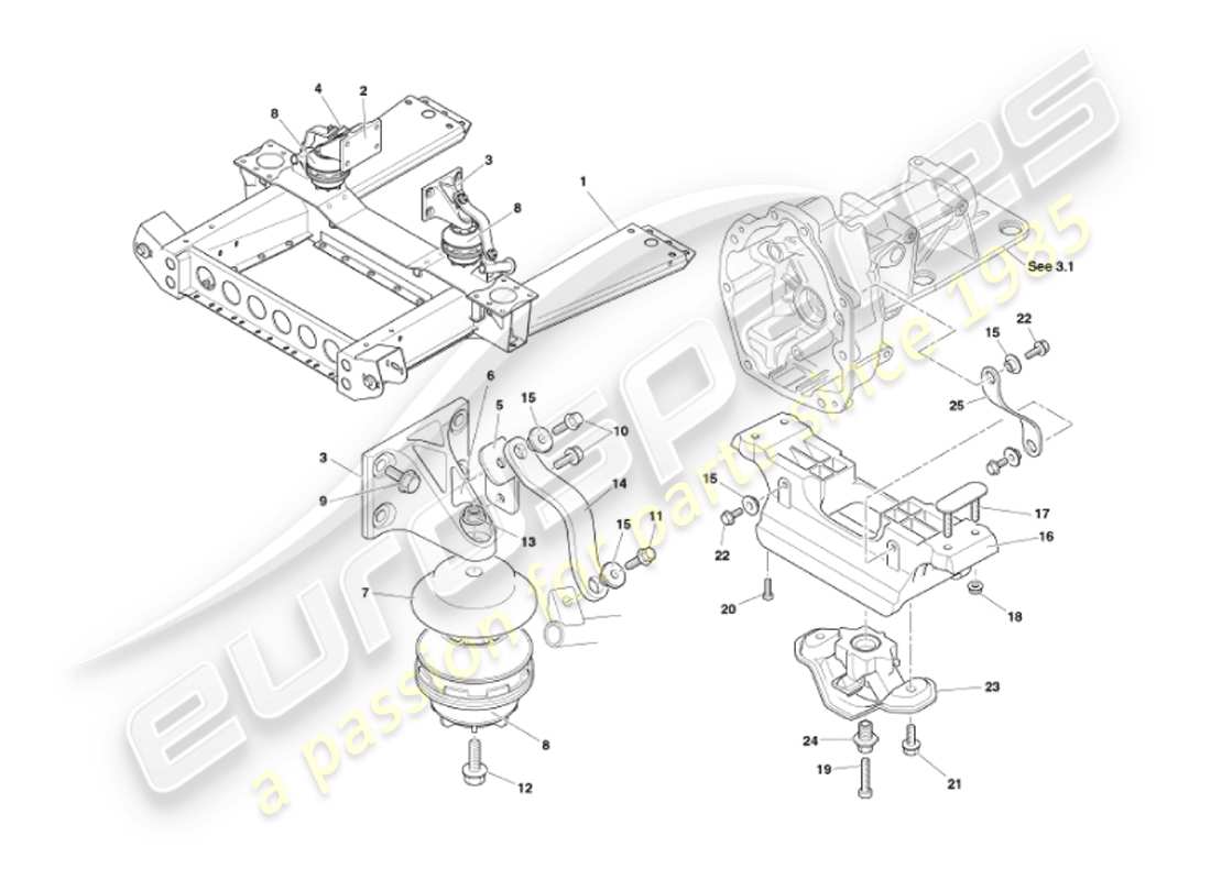 part diagram containing part number 4r13-6f070-aa
