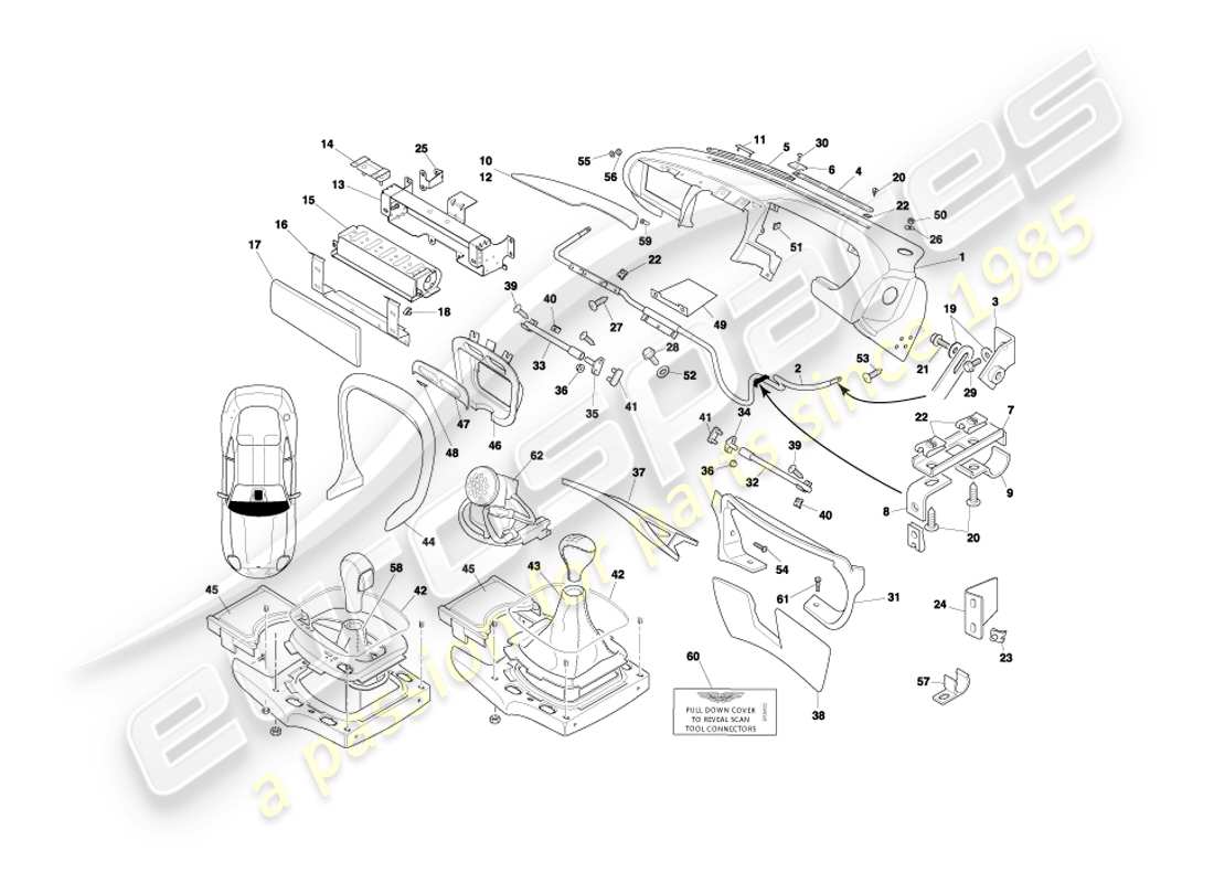 part diagram containing part number 69-84574