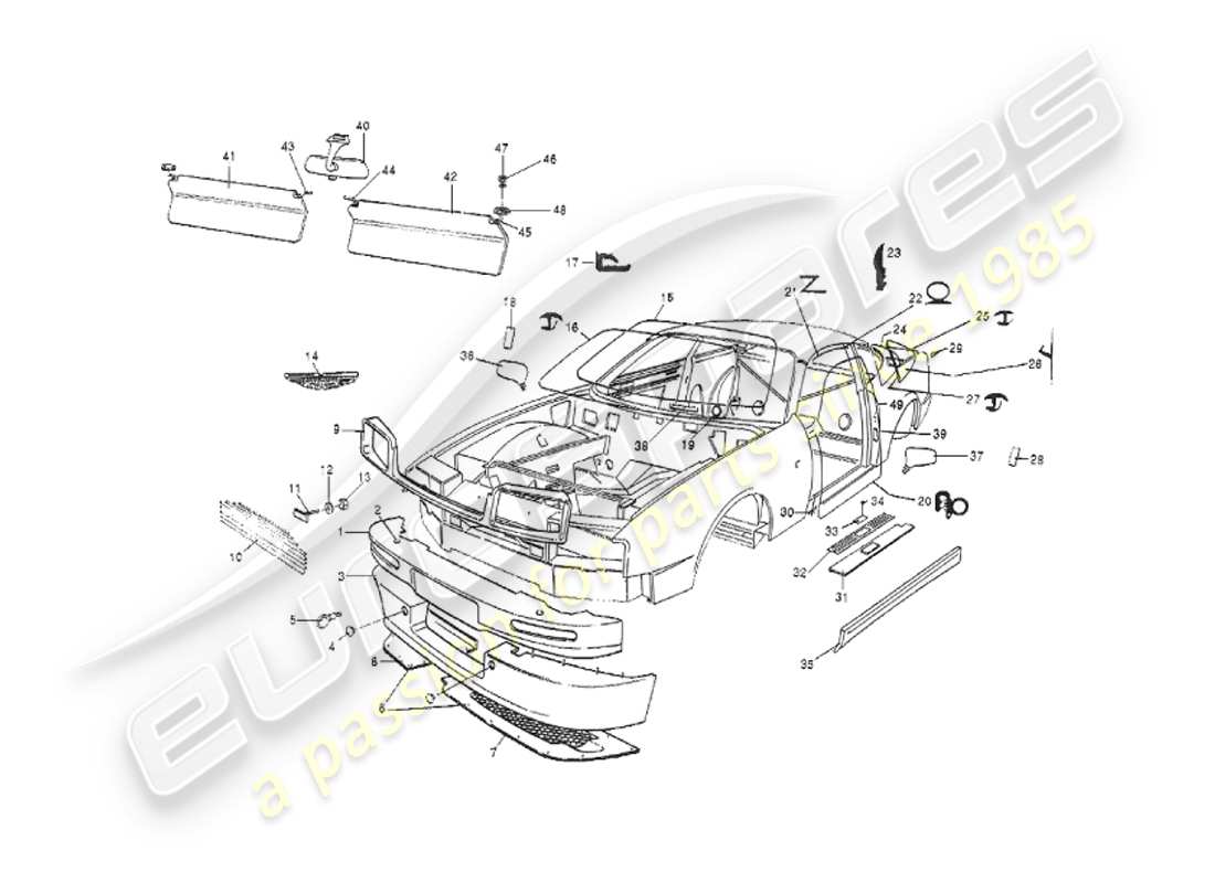 part diagram containing part number 069-077-0031