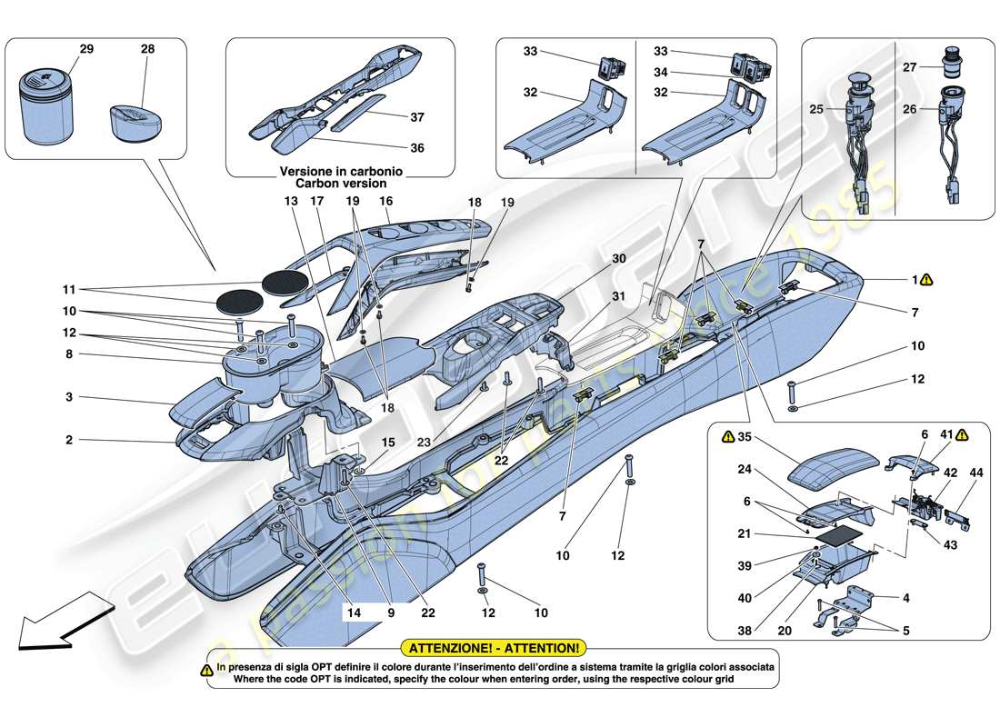 part diagram containing part number 86724900