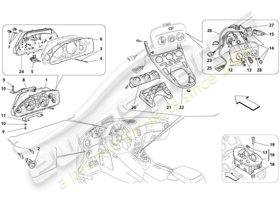 part diagram containing part number 187454