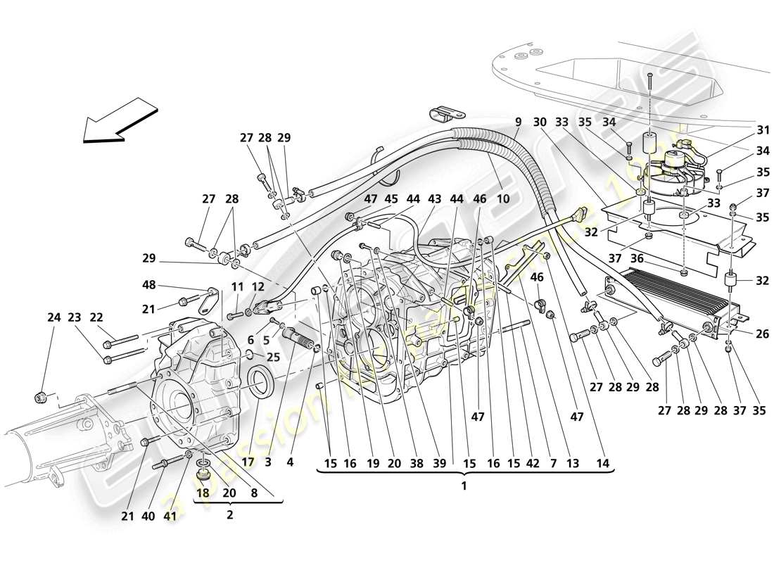 part diagram containing part number 198821