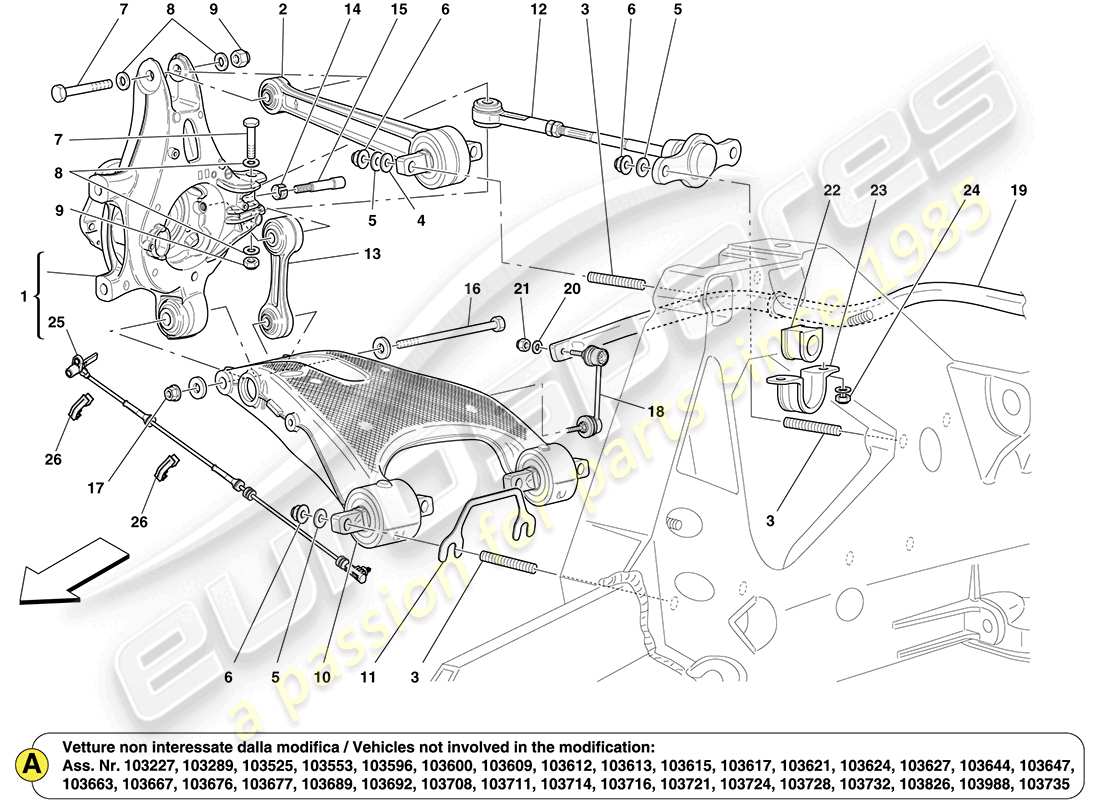 part diagram containing part number 203657