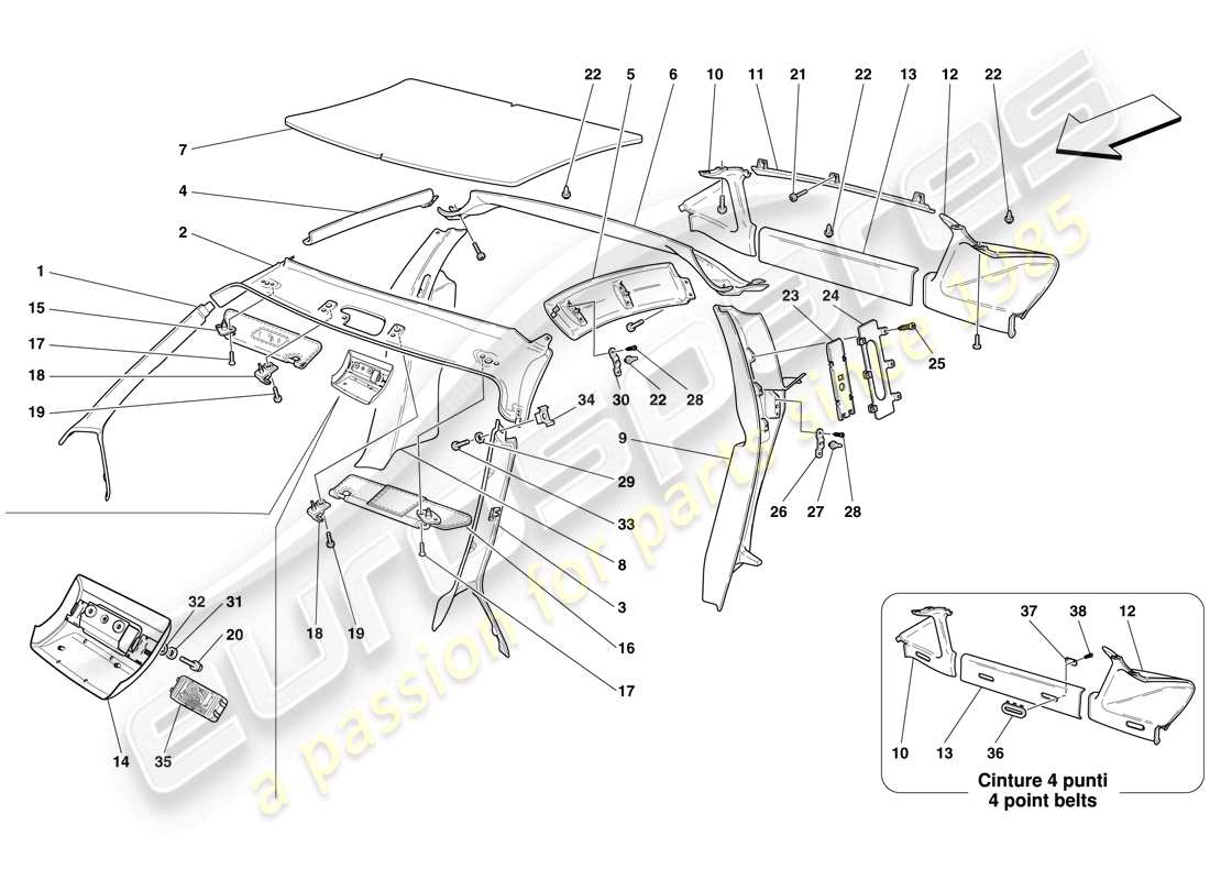 part diagram containing part number 80442700