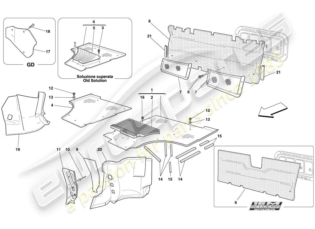 part diagram containing part number 69220400