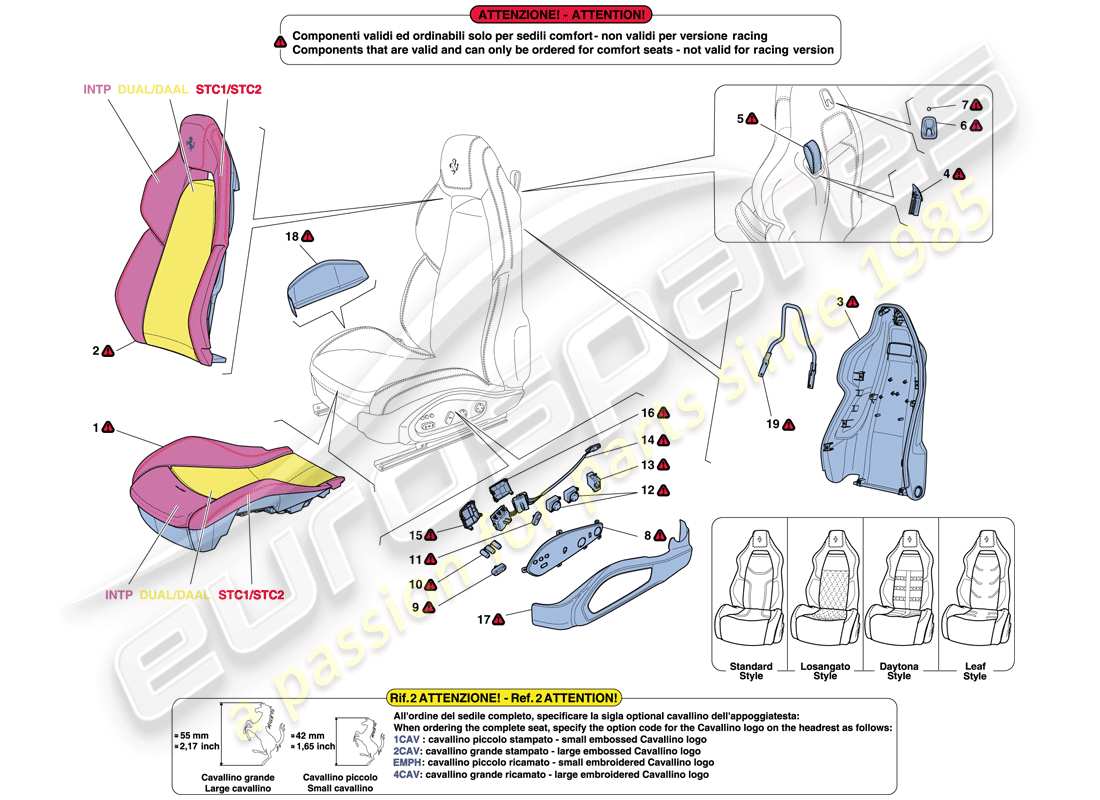 part diagram containing part number 85388300