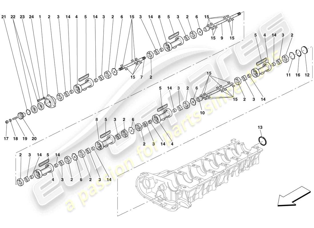 part diagram containing part number 204138