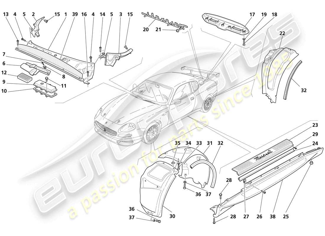 part diagram containing part number 980138257