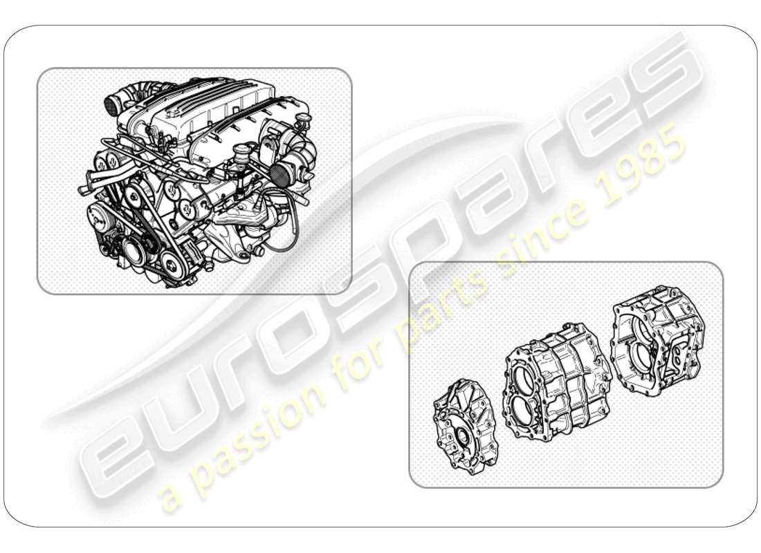 ferrari 599 sa aperta (europe) spare assembly units part diagram