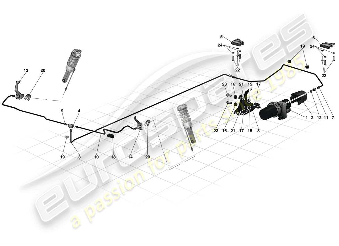 ferrari laferrari (europe) lifting the vehicle parts diagram