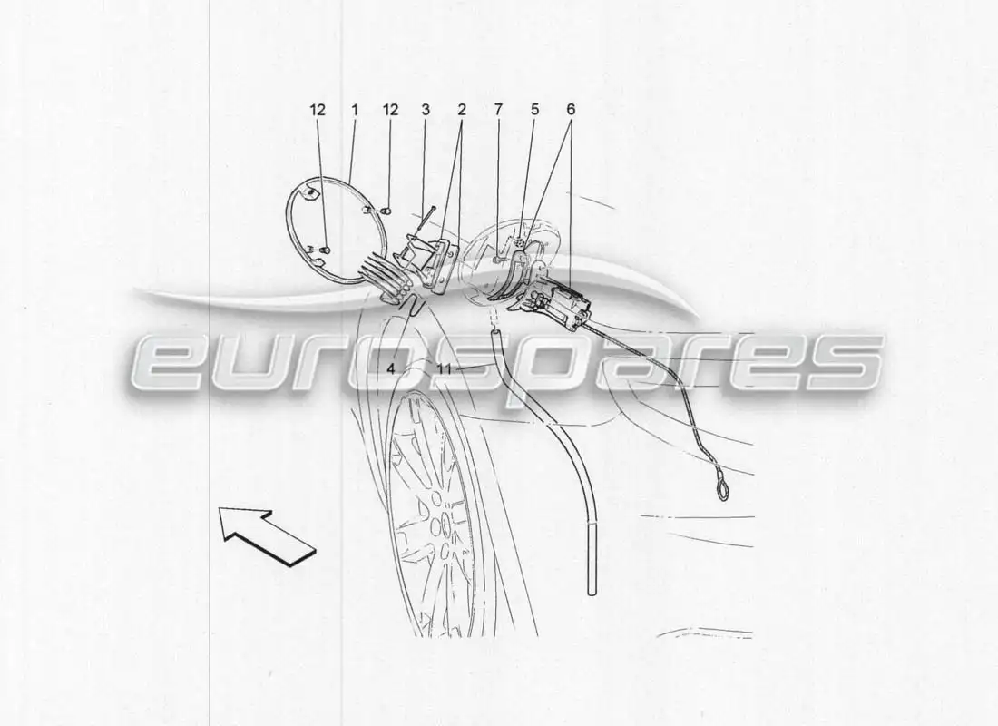 maserati grancabrio mc centenario fuel speed and controls parts diagram