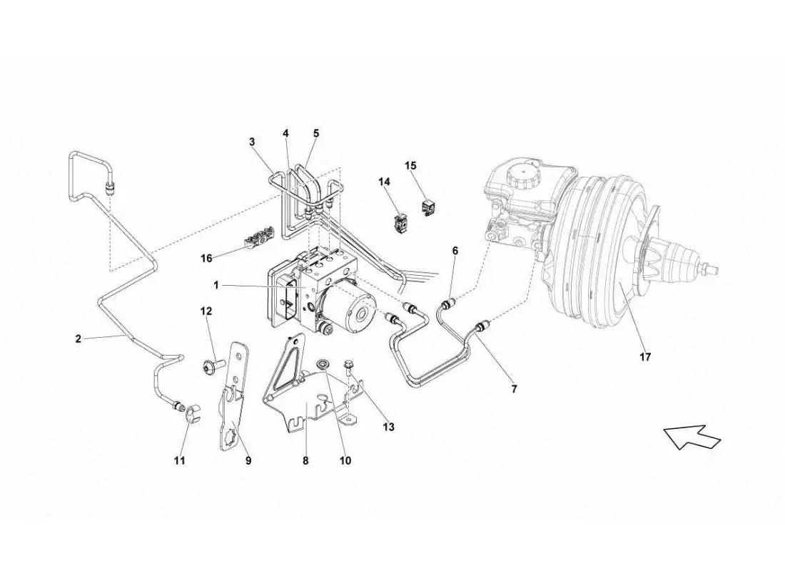 lamborghini gallardo sts ii sc regulation of forces refraining parts diagram