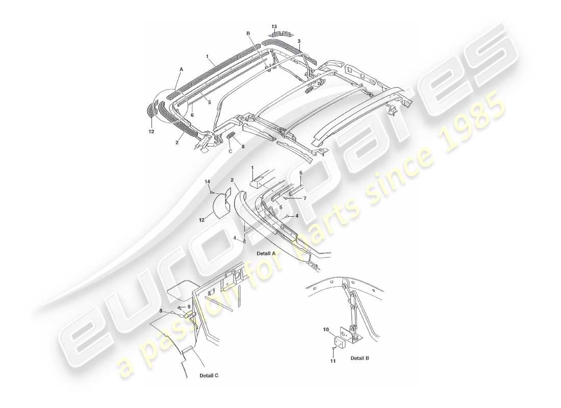 part diagram containing part number 695969