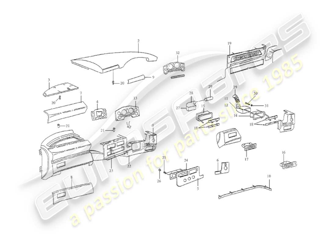 part diagram containing part number 83-62721