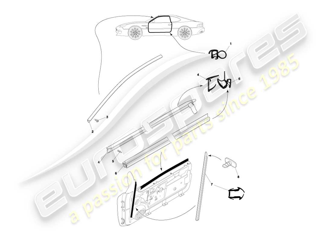 part diagram containing part number 697666
