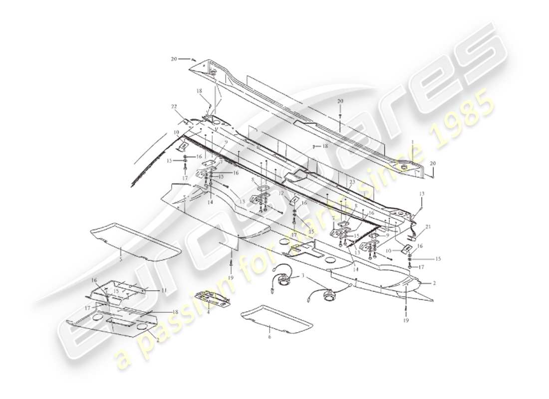 part diagram containing part number 83-61624