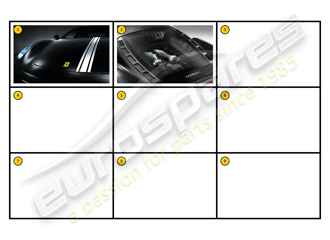 ferrari f430 coupe (accessories) exterior - body parts diagram
