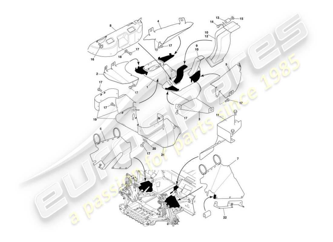 part diagram containing part number 1r12-861675-af