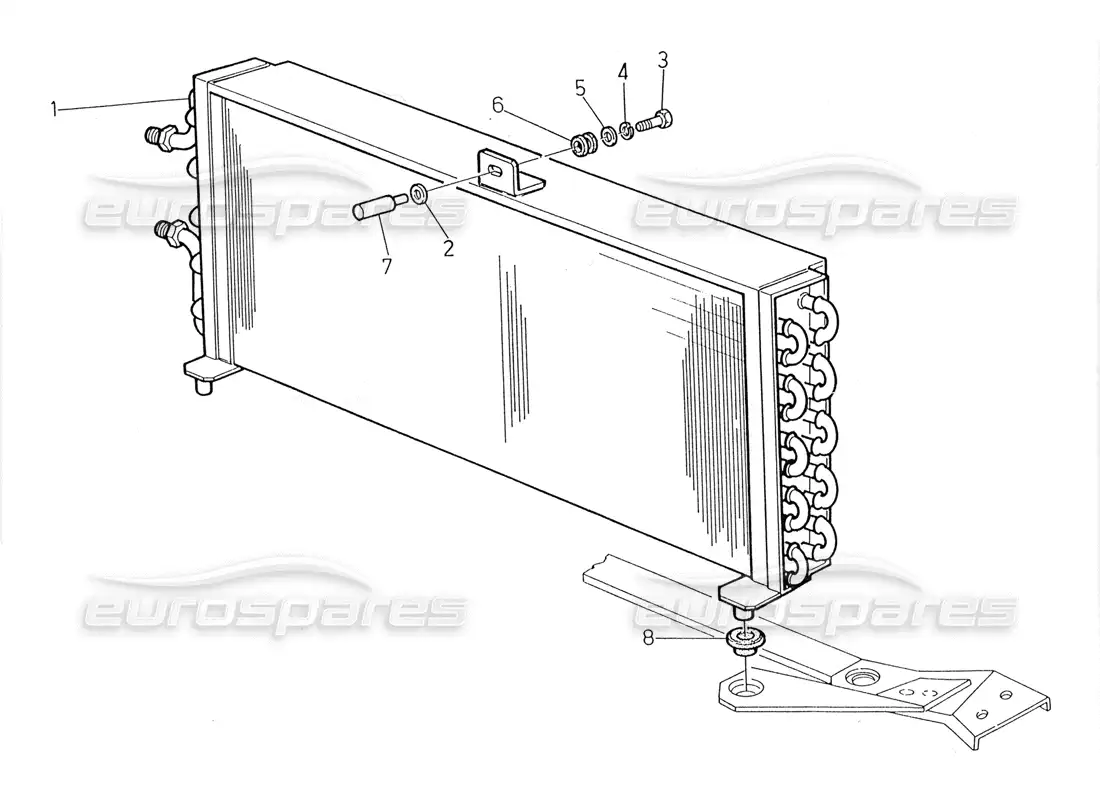 maserati 228 condenser parts diagram