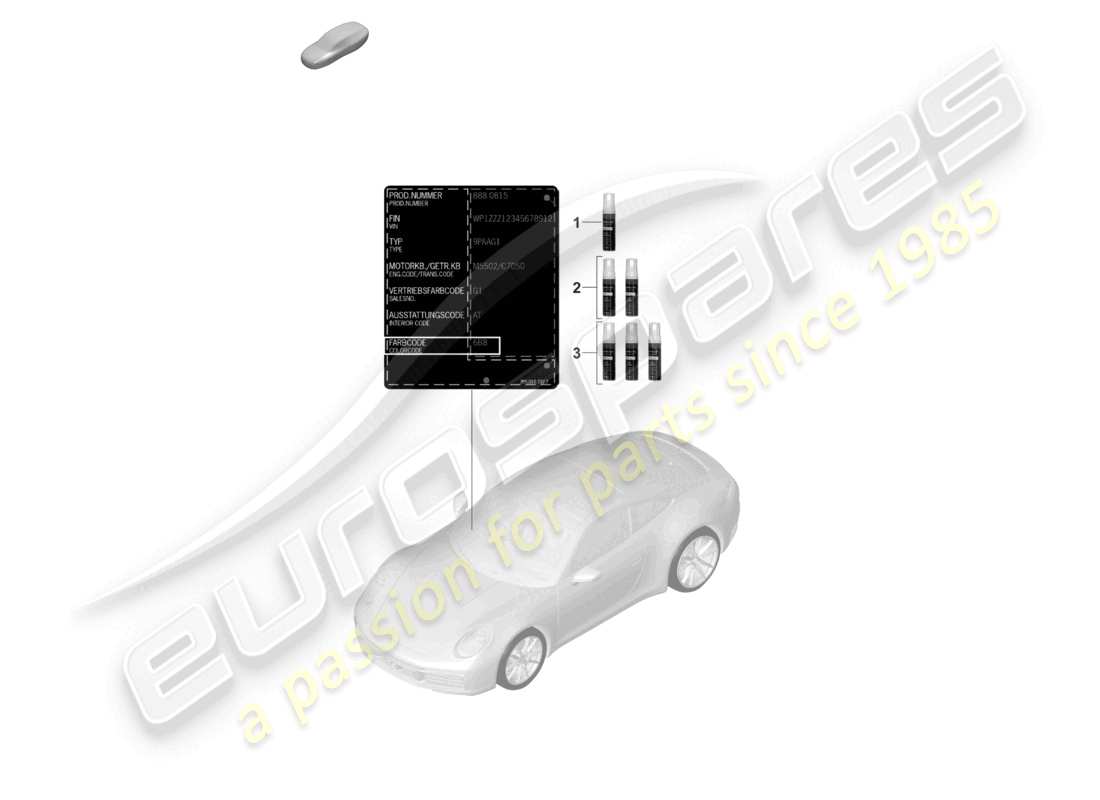 part diagram containing part number 91109593323m6e