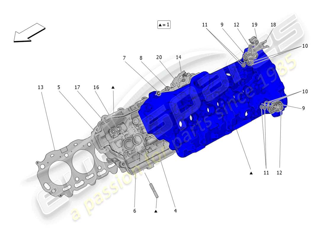 part diagram containing part number 675001410