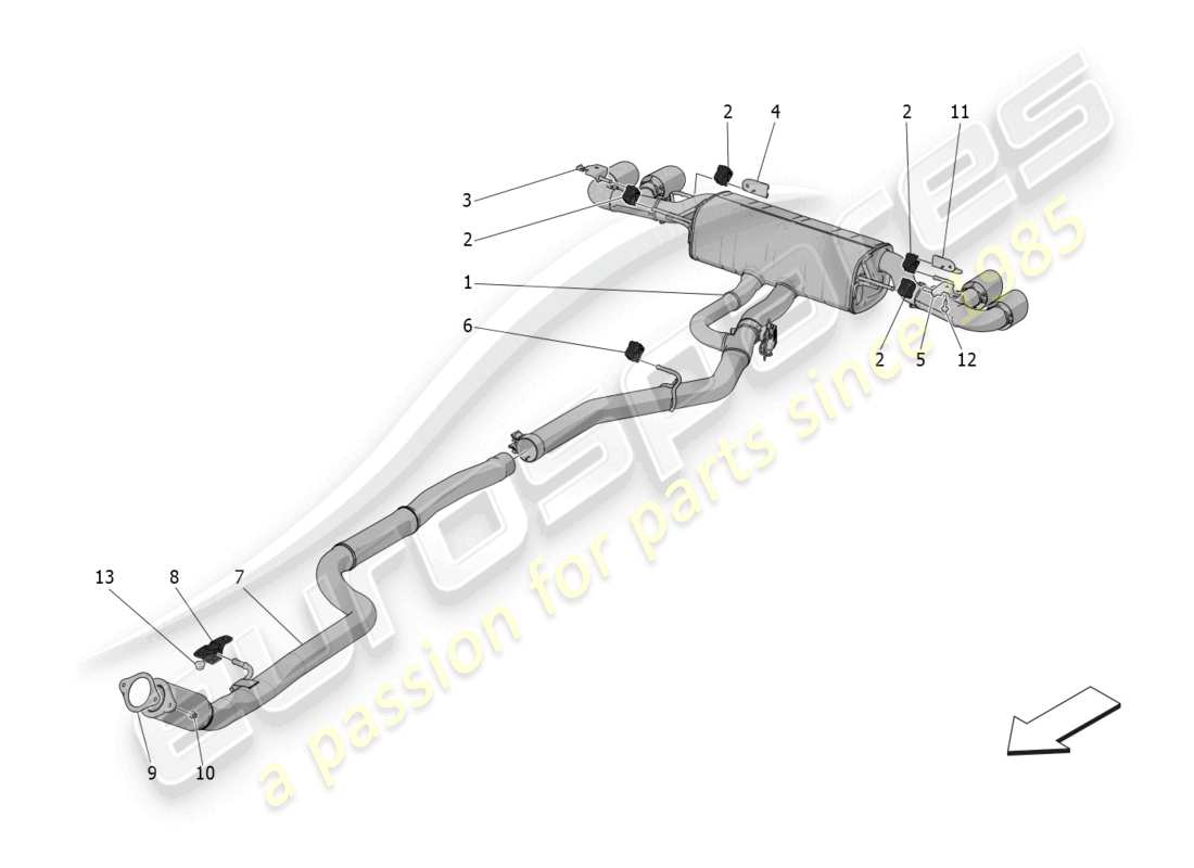 part diagram containing part number 675001804
