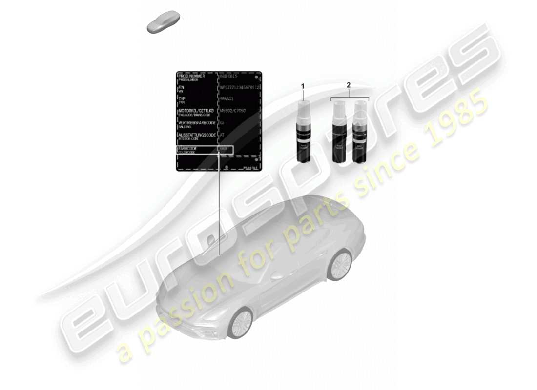 part diagram containing part number 91109593323m4z