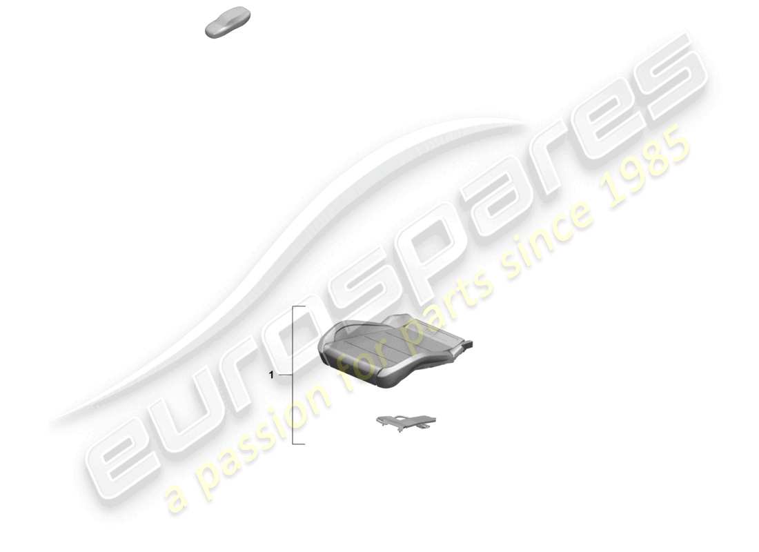porsche 2025 (macan-e) repair set for seat occupied sensor (passenger side) part diagram