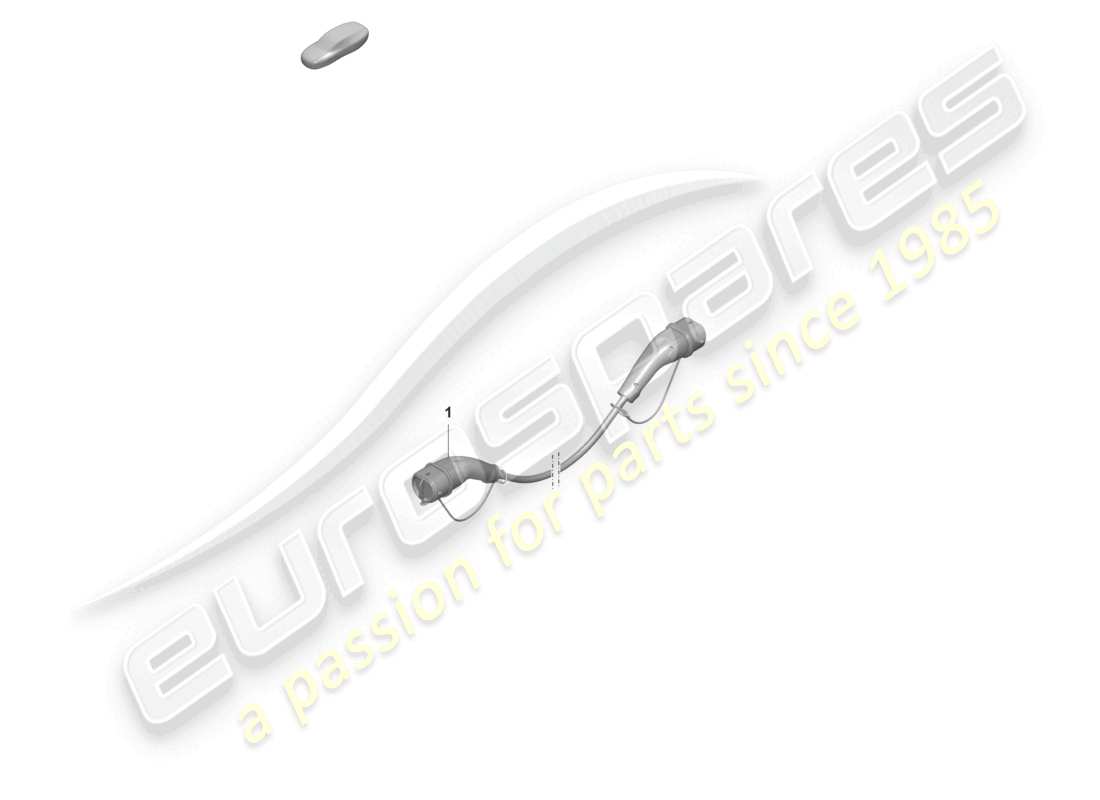 porsche 2021 (panamera 971-2) charge cable for public charging station part diagram