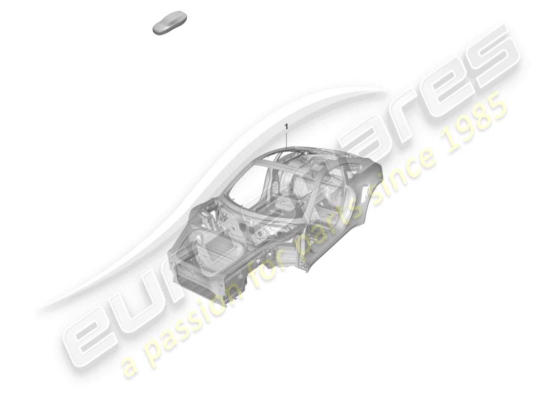 porsche 2026 (992-2 gt3/rs/st) car body gt3rs part diagram