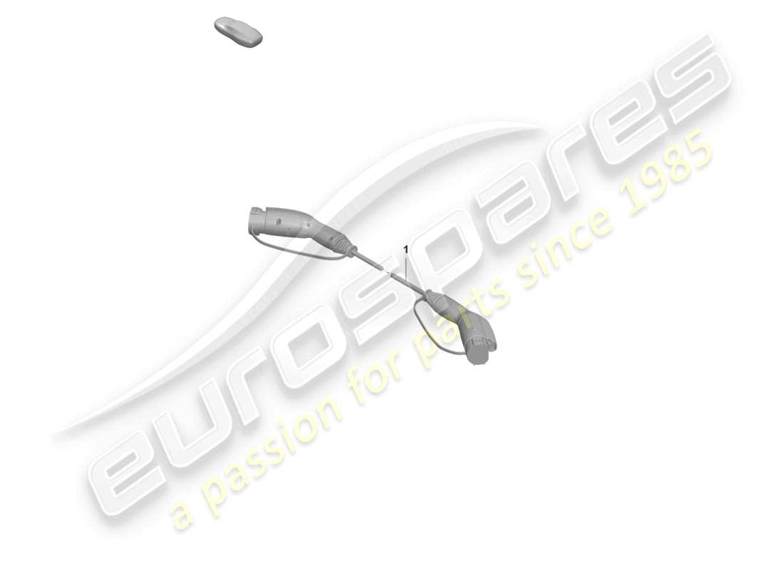 porsche 2025 (taycan 9j1-2) charge cable for mains socket part diagram