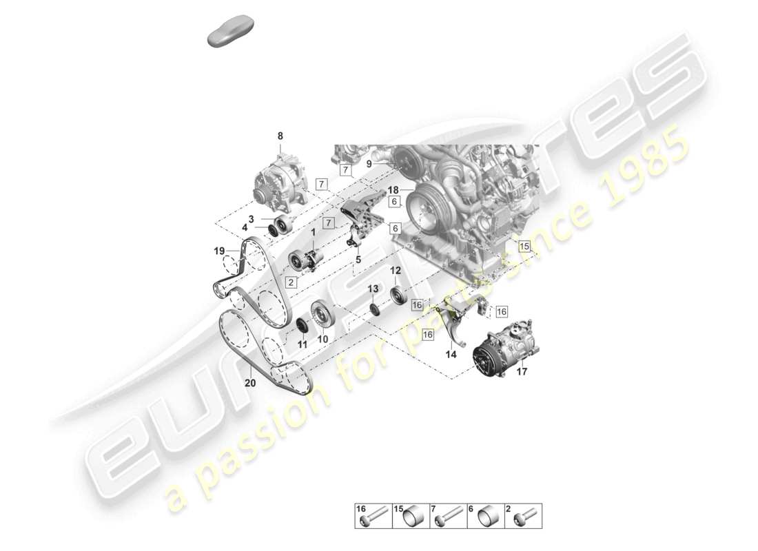 part diagram containing part number n10826401