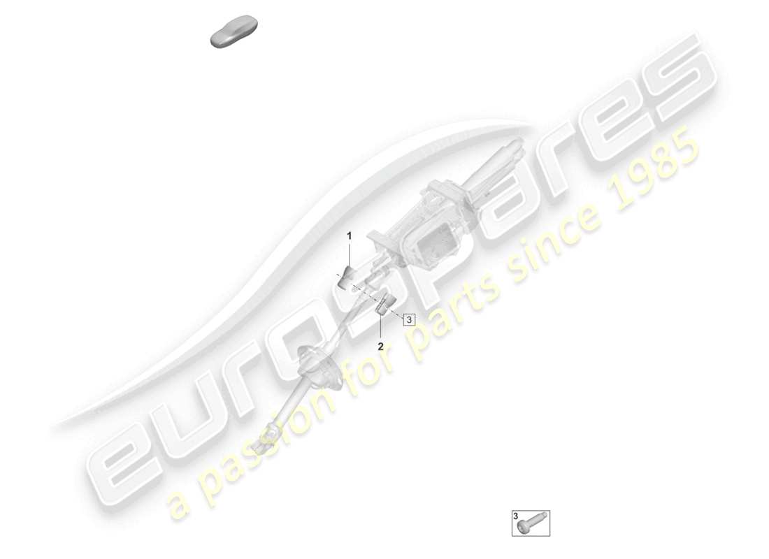 porsche 2022 (taycan 9j1-1) steering column balancer weight part diagram