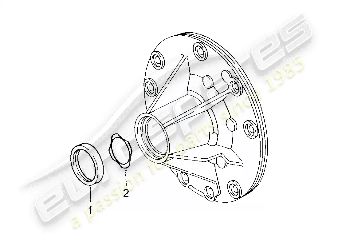 porsche 2004 (986 boxster) tiptronic - - oil pump parts diagram