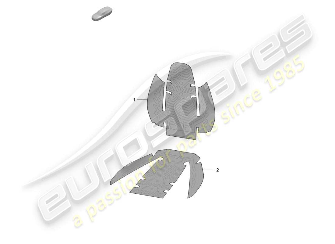 porsche 2023 (panamera 971-2) heater element front seats backrest seat cushion part diagram
