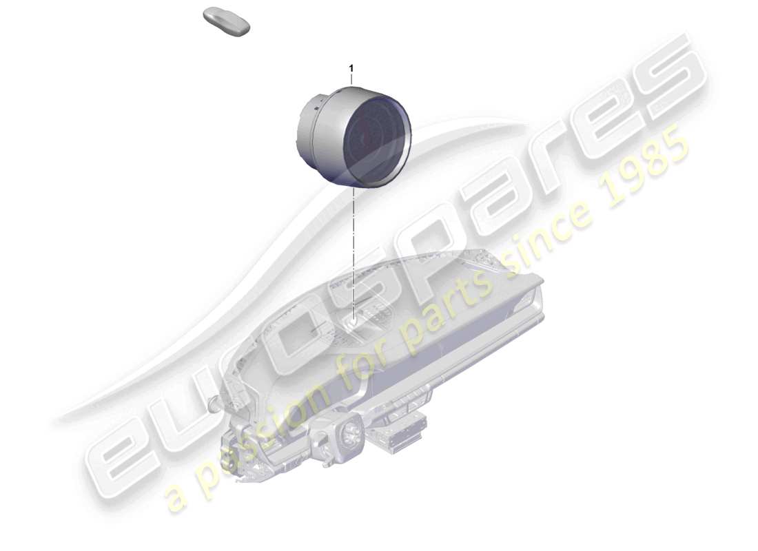 porsche 2025 (992-2 gt3) additional instruments part diagram
