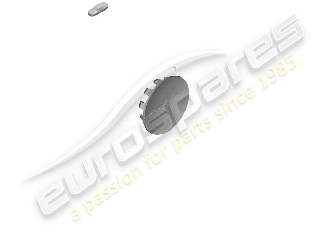 porsche 2022 (718 cayman gt4) hub cap part diagram